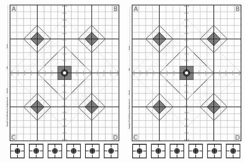 24x36 printable pistol target for download nature outdoor adventure